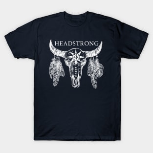 Headstrong Bull - Bone White T-Shirt